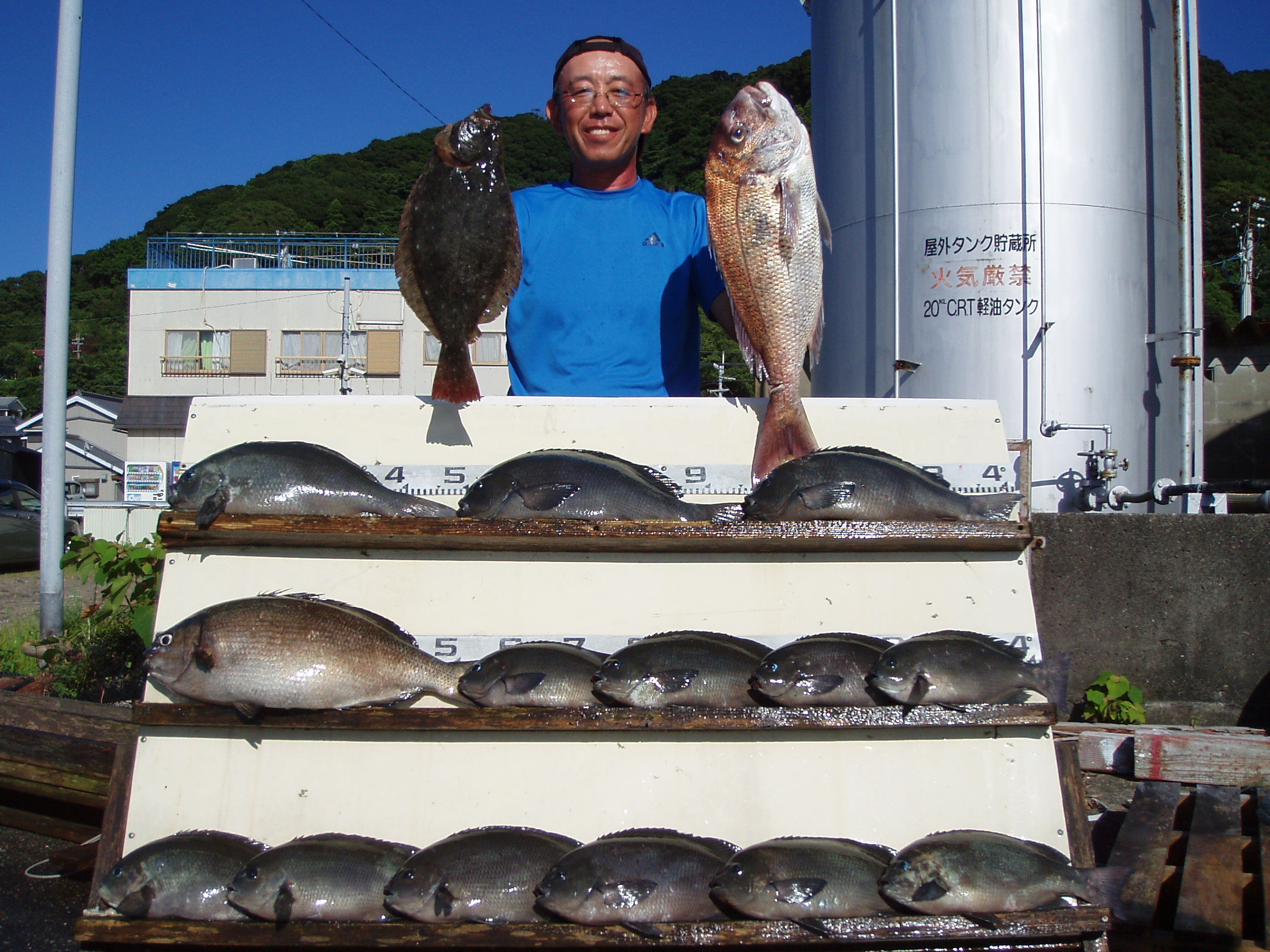 夏場のイワシエサのフカセ釣りの仕掛け