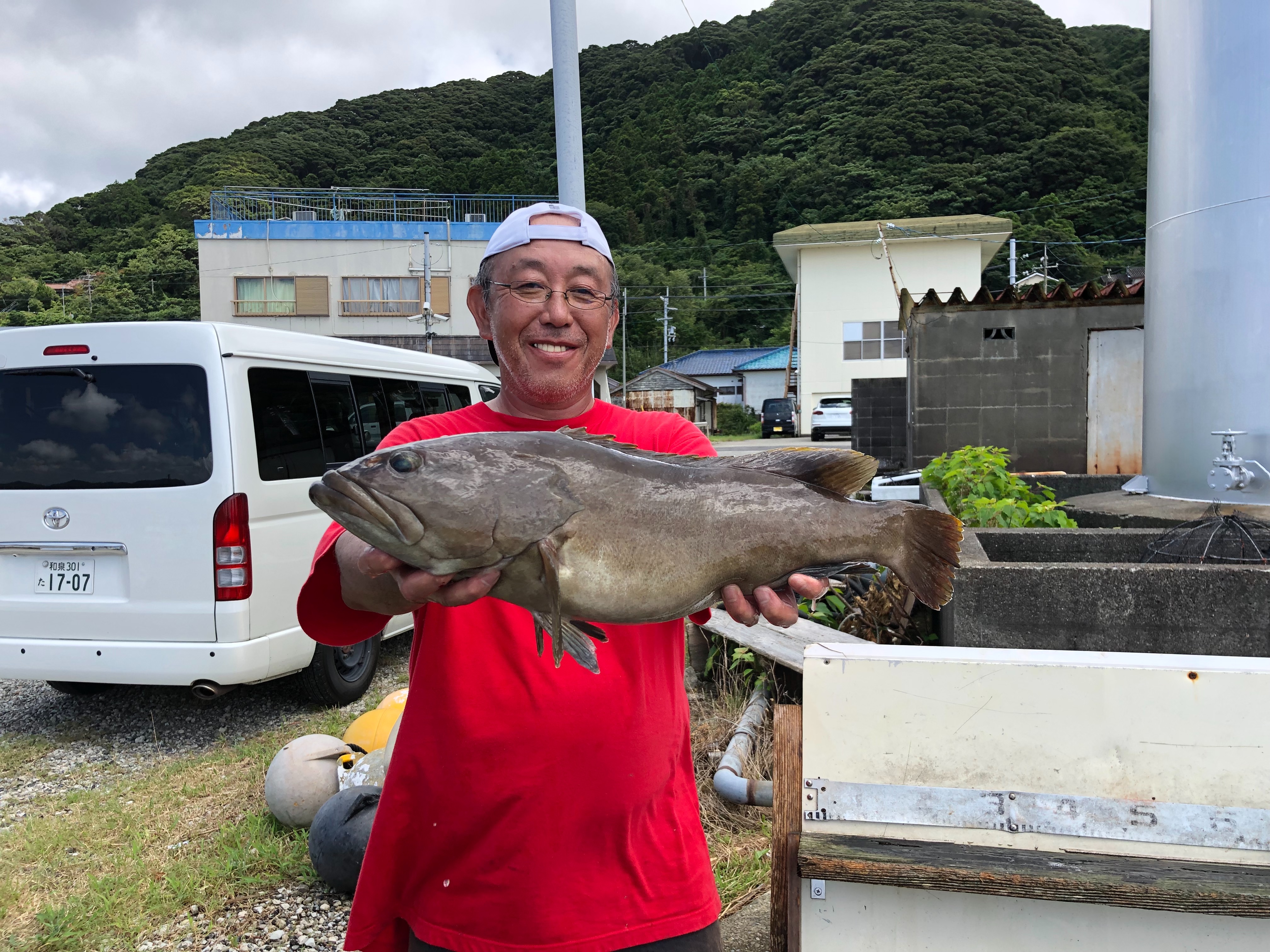 19年7月30日 60cm クエ コロダイ登場 串本大島カセ釣りレッドゾーンプロジェクト