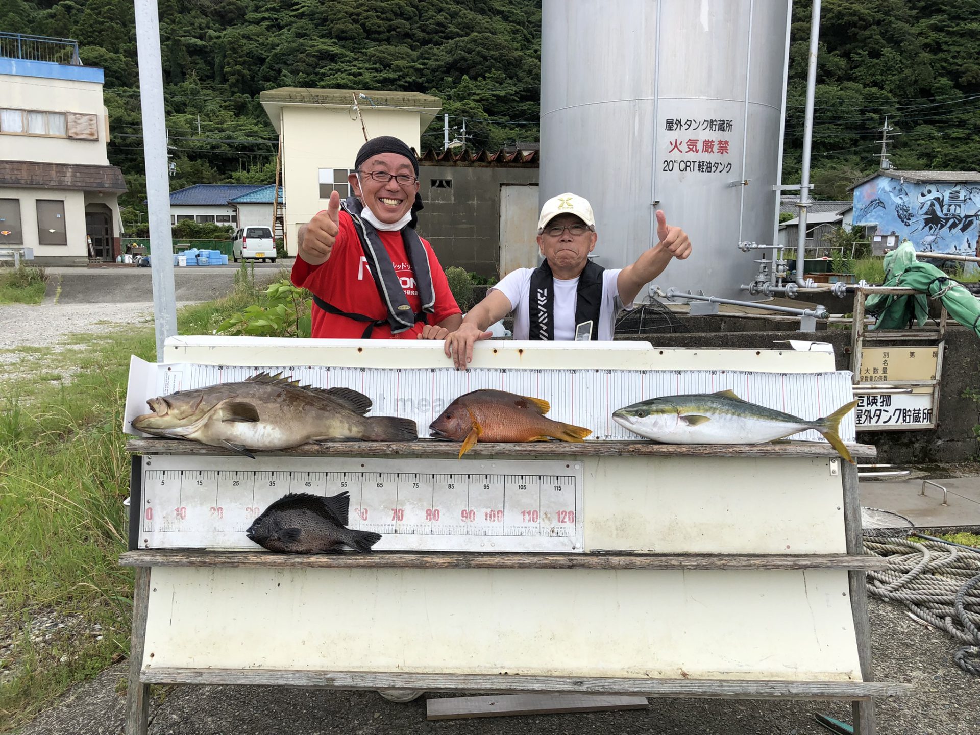 2022年7月12日 クエも釣ったけど「化け物」がエグかった